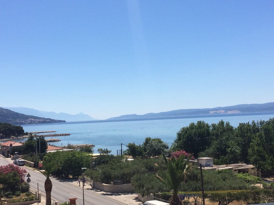 Superior Double Room, 1 King Bed, Balcony, Sea View | View from room