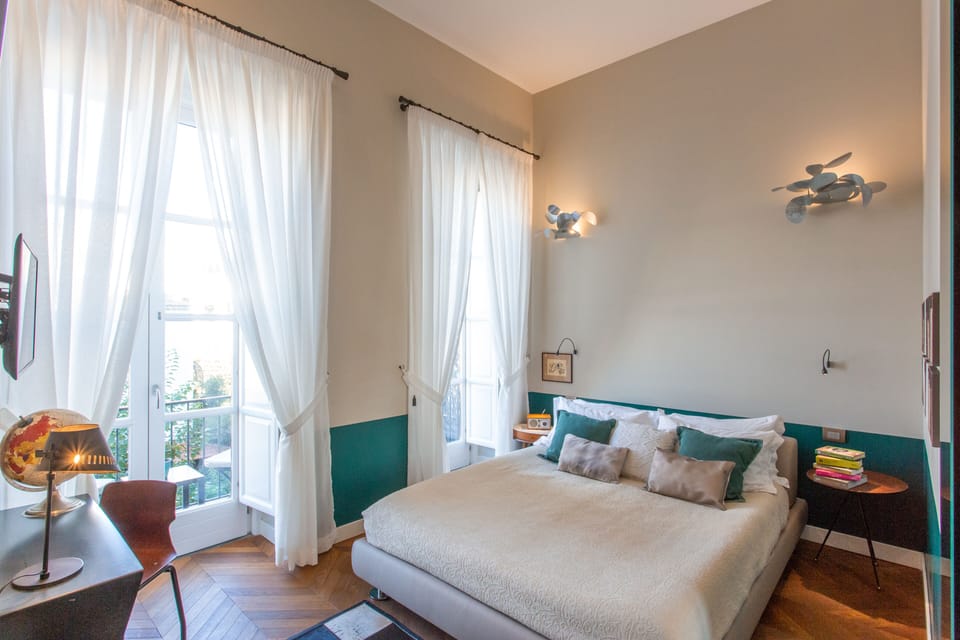 Superior Double Room, Garden View | Frette Italian sheets, premium bedding, down comforters, minibar