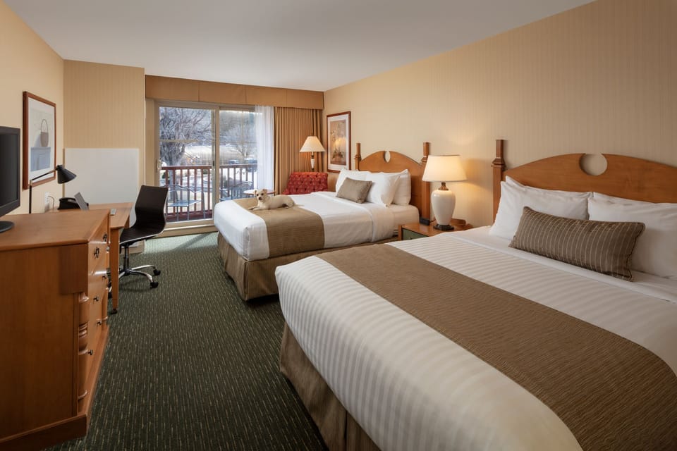 In-room safe, desk, laptop workspace, blackout drapes