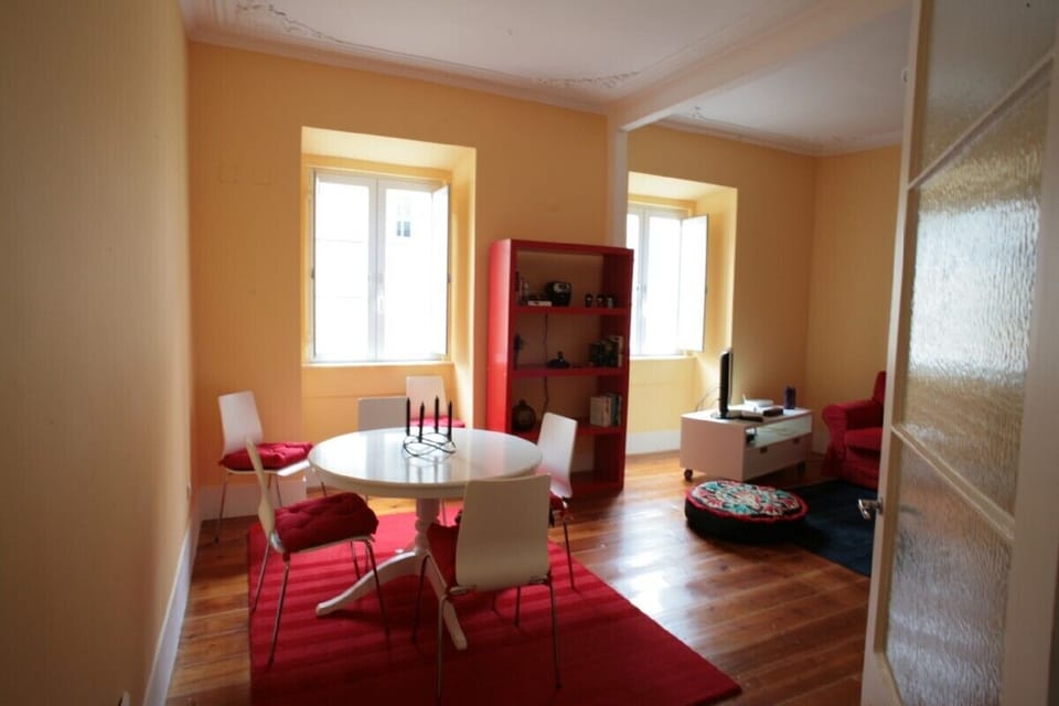 view from the dining room