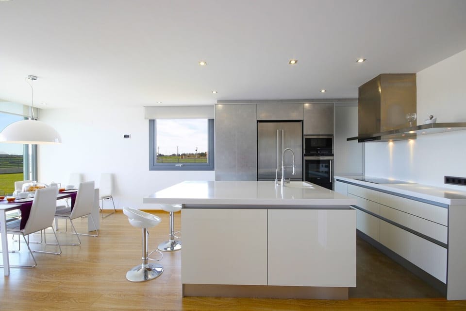 Fully equipped modern kitchen