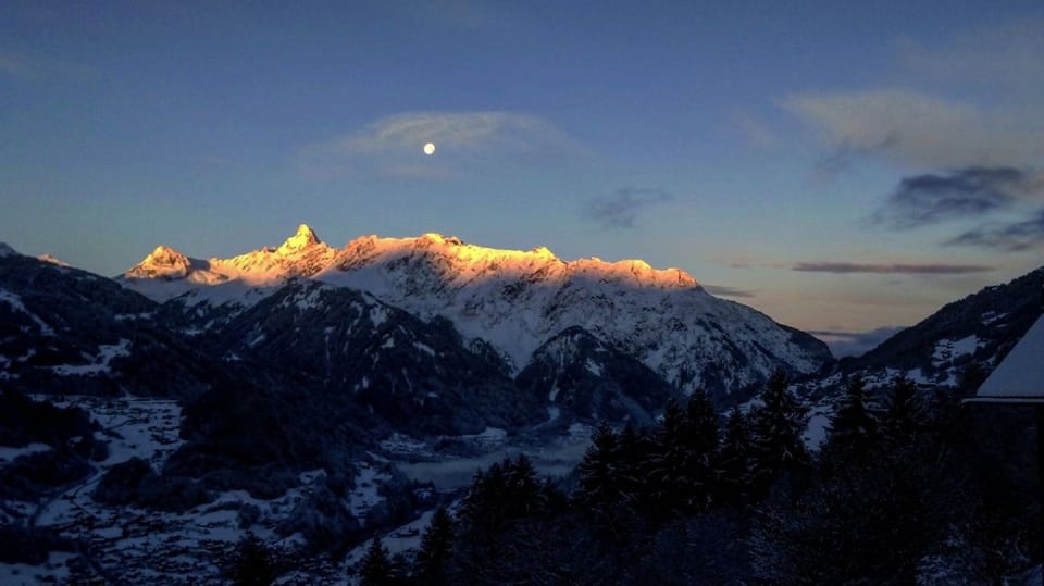A 350-year-old former mountain farm in the Montafon at 1,150 meters Chalet in Vorarlberg, Austria