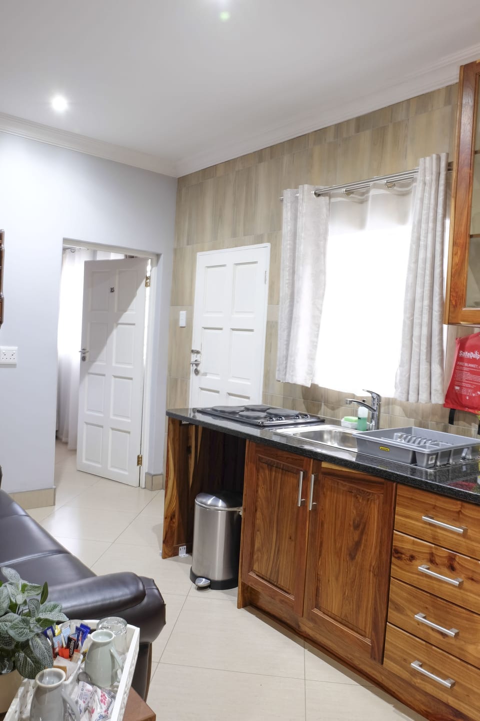 Family Suite, 2 Bedrooms | Private kitchen | Fridge, microwave, electric kettle, cookware/dishes/utensils