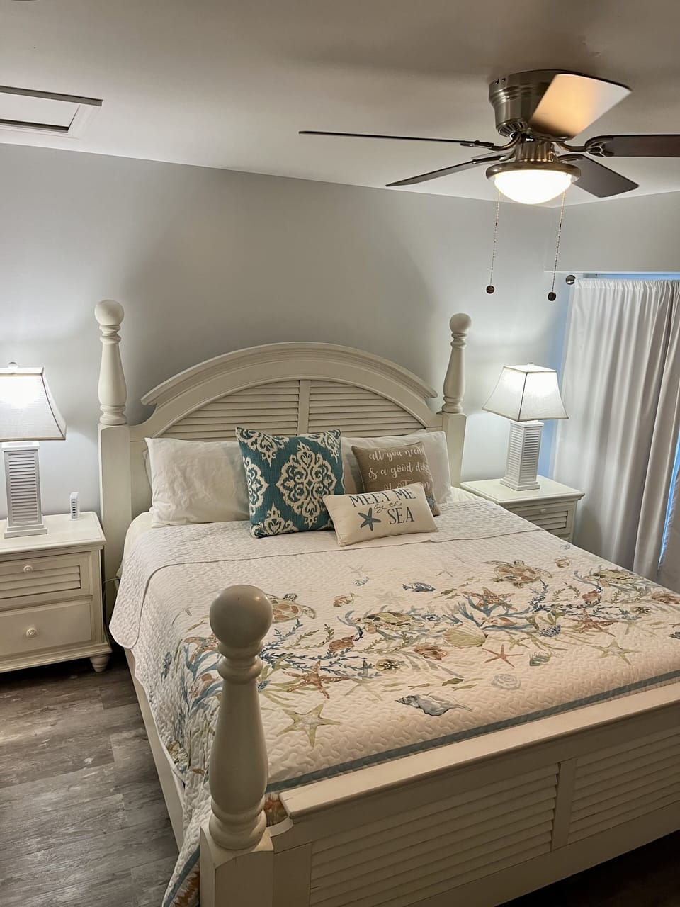 King bed