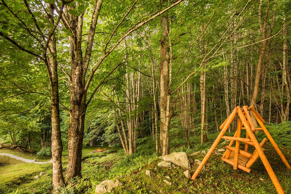 Sit with a loved one on a rocking chair and just relax.