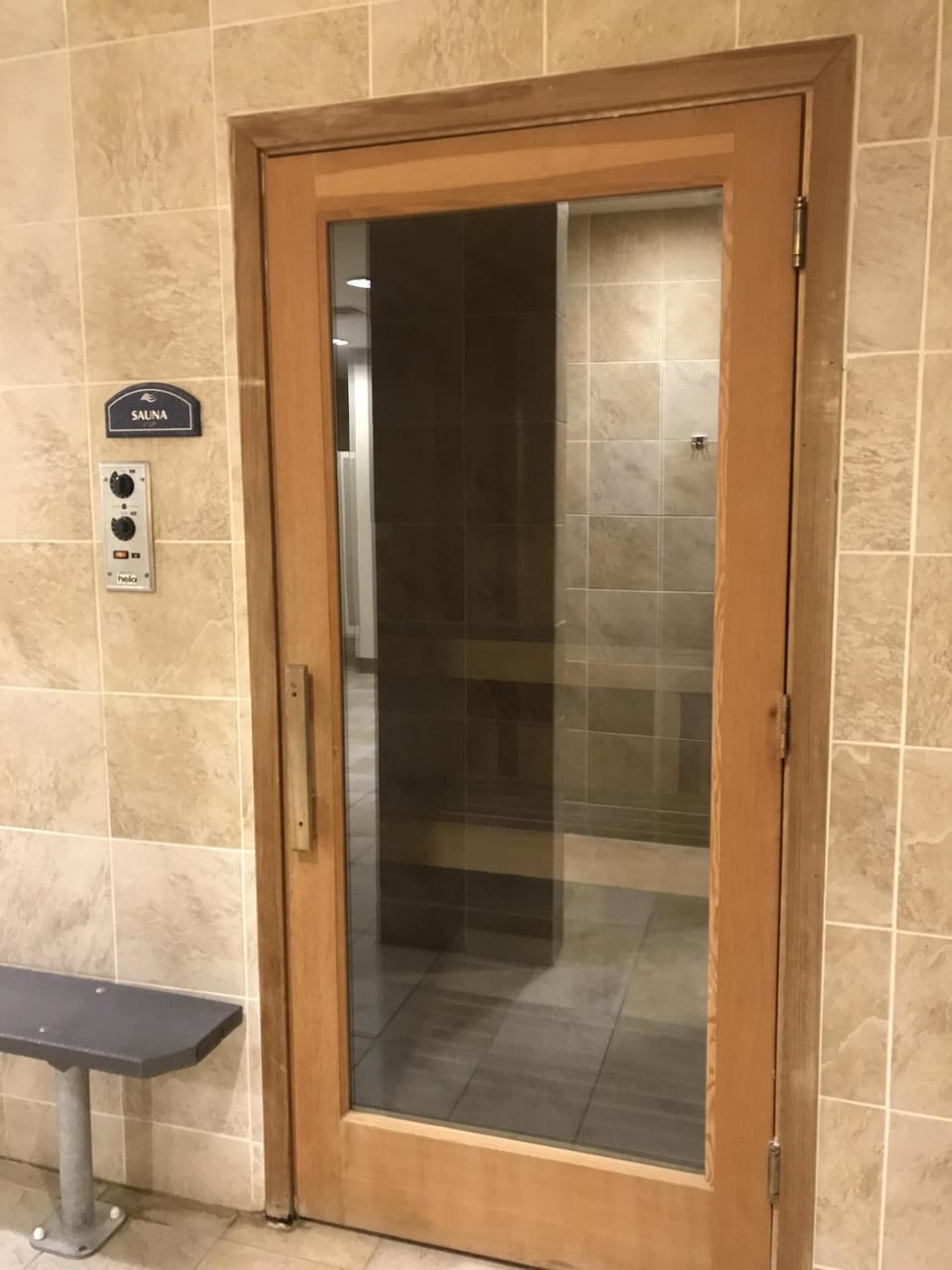 Onsite Sauna in both men's and women's locker room at Tidewater Fitness Center