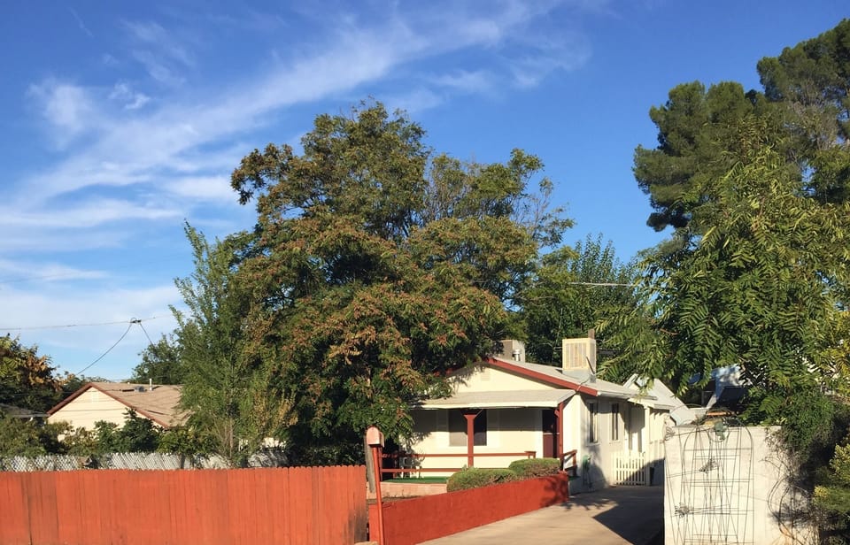 Street view of the home