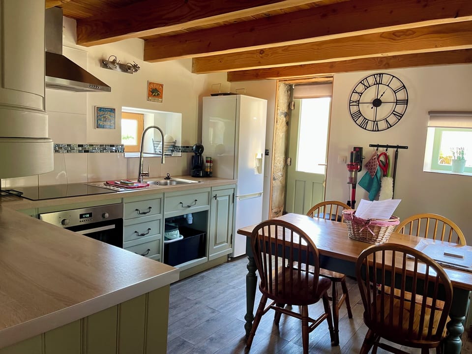 Kitchen with dining area