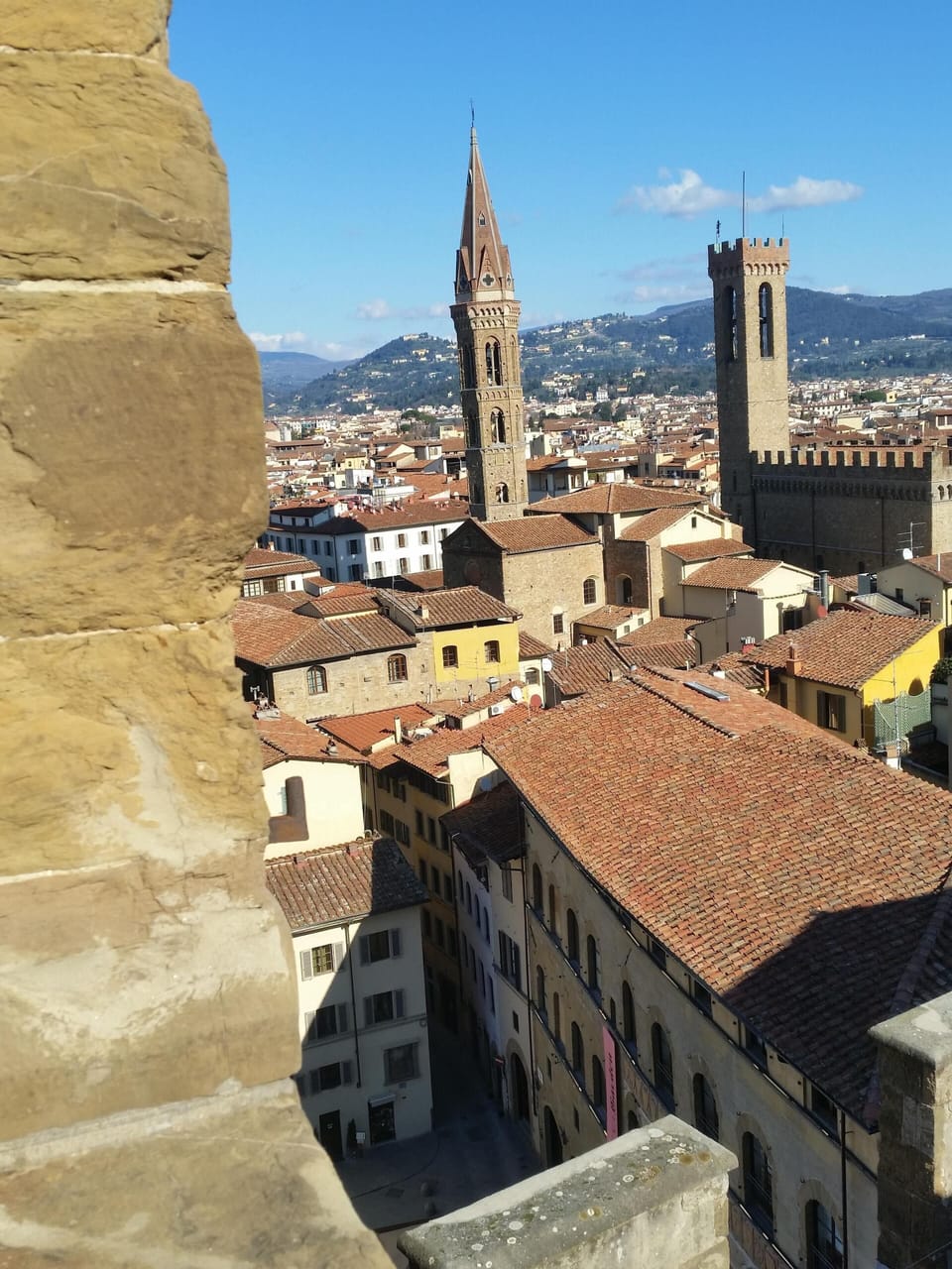 Vista da palazzo vecchio