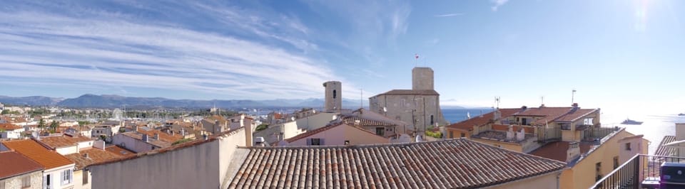 Panoramic view from the terrace
