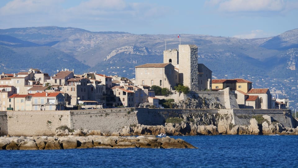 View over vieil Antibes