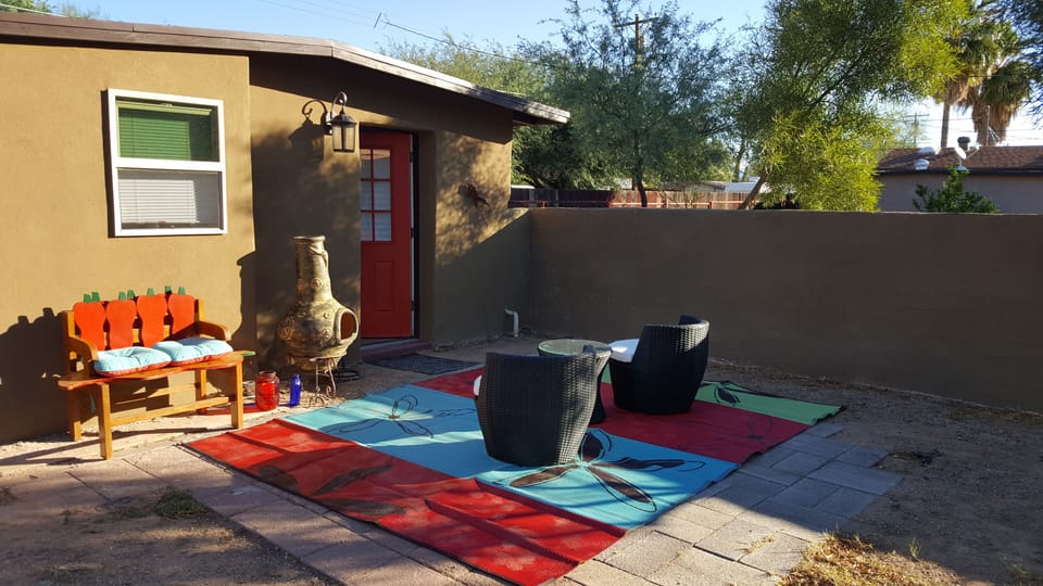 Cozy patio area 