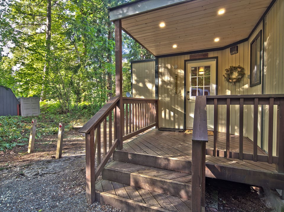 View of front porch