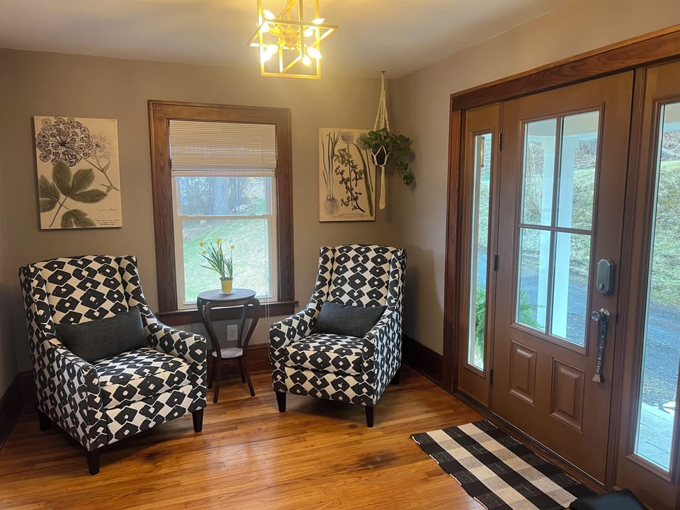 Entryway!  Just off the kitchen and open to the living room.