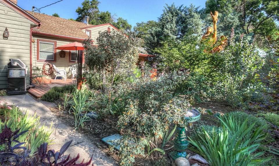 Down the garden path to your Guest house
