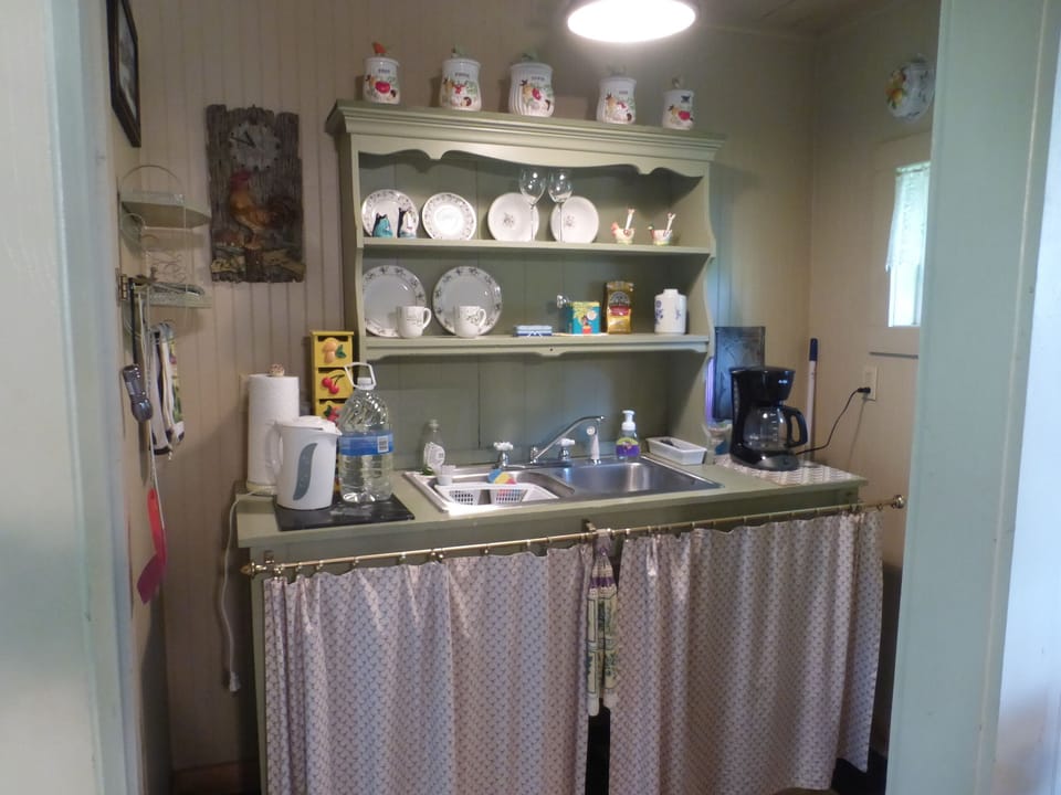 Make your own coffee and tea in the morning