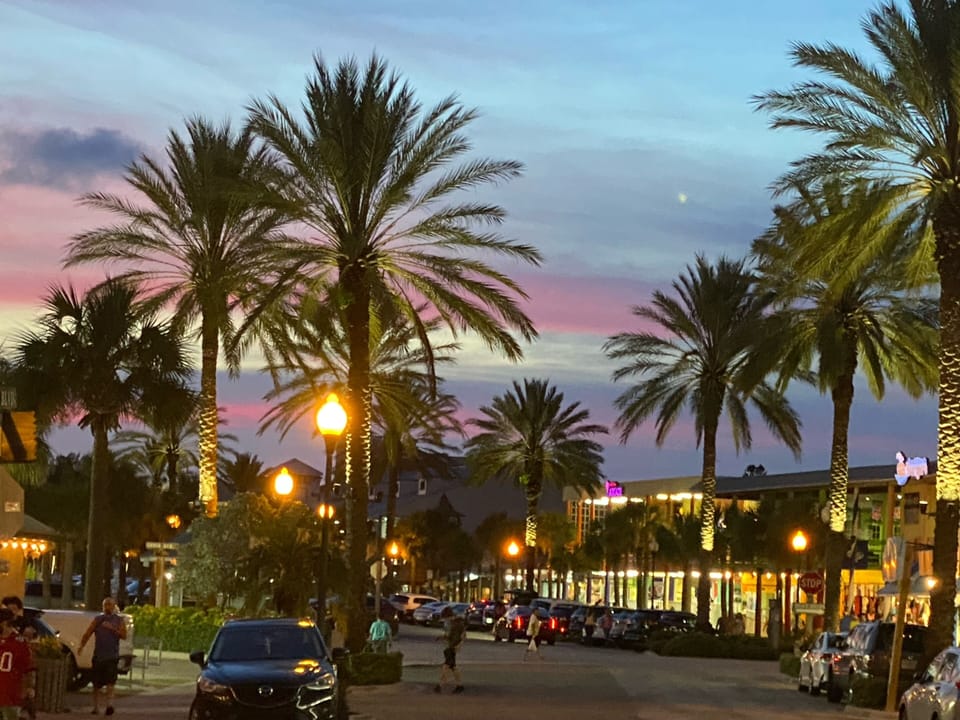 The shops at John’s Pass