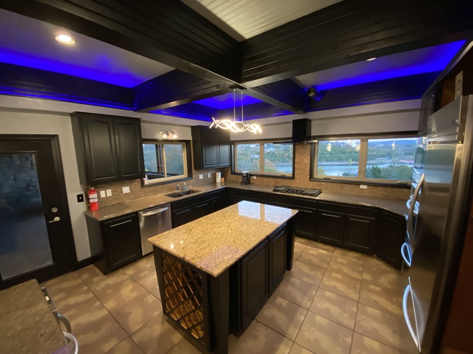 Gourmet Kitchen and View
