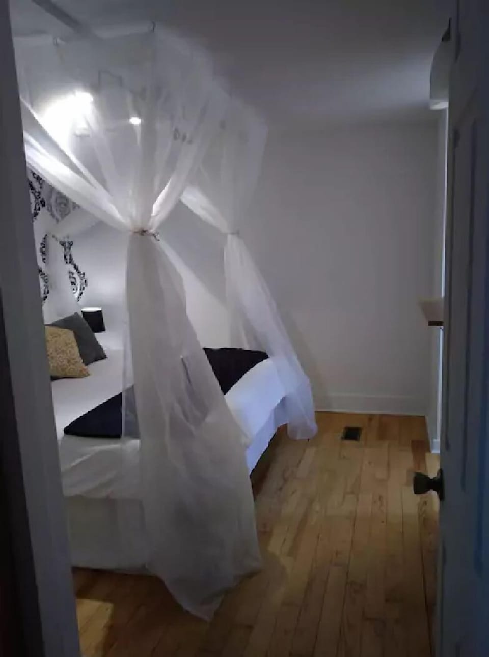Master bedroom with king bed
