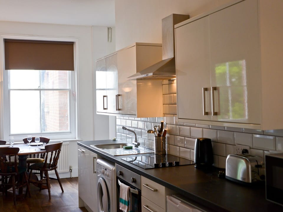 Apartment, Private Bathroom (3 Bedrooms) | Private kitchen | Highchair