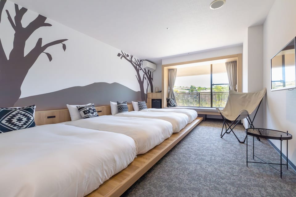 Superior Quadruple Room, 4 Bedrooms, Non Smoking, Mountain View | In-room safe, soundproofing, WiFi (free), bed sheets