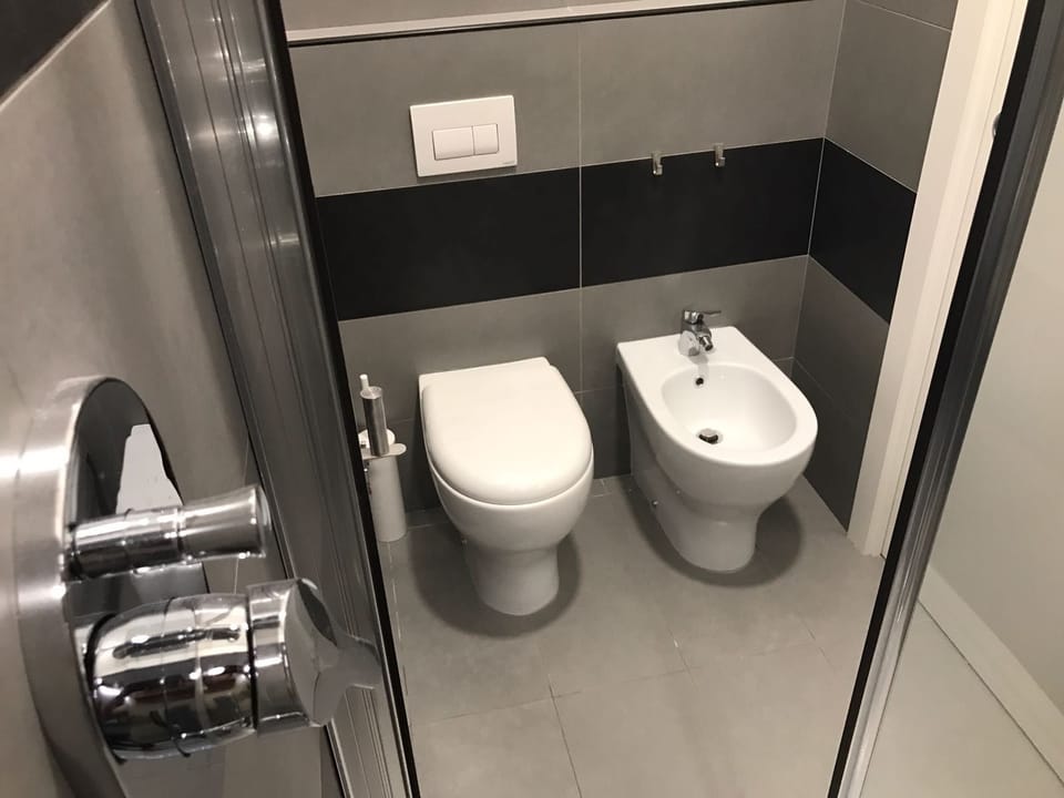 Triple Room | Bathroom | Shower, free toiletries, hair dryer, bidet
