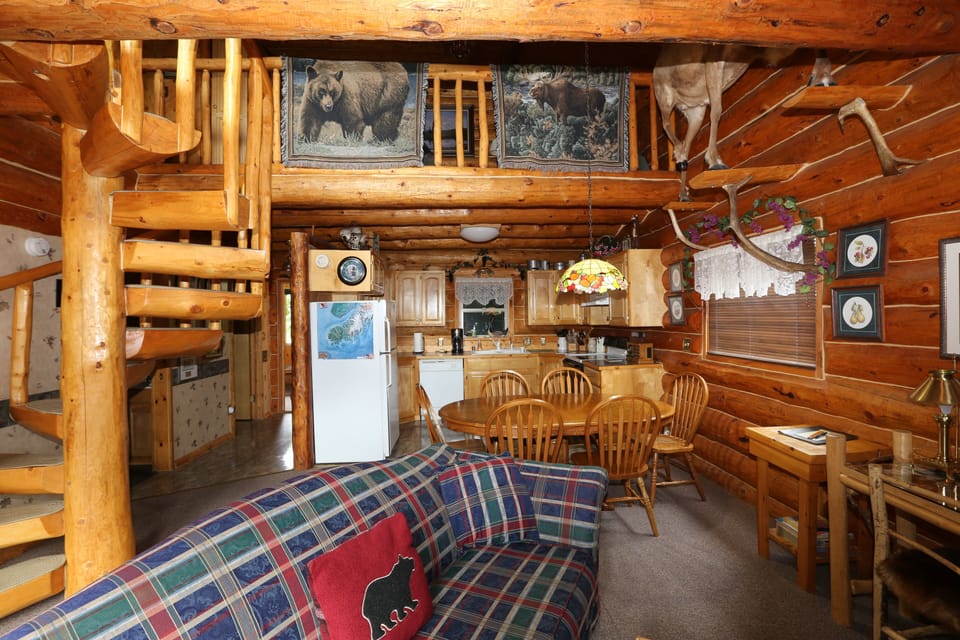 Den, Dining and Kitchen