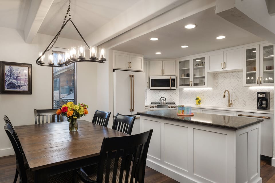 Kitchen and Dining Area