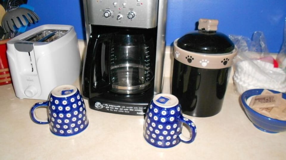 Organic coffee to enjoy with fresh baked English scones for breakfast!