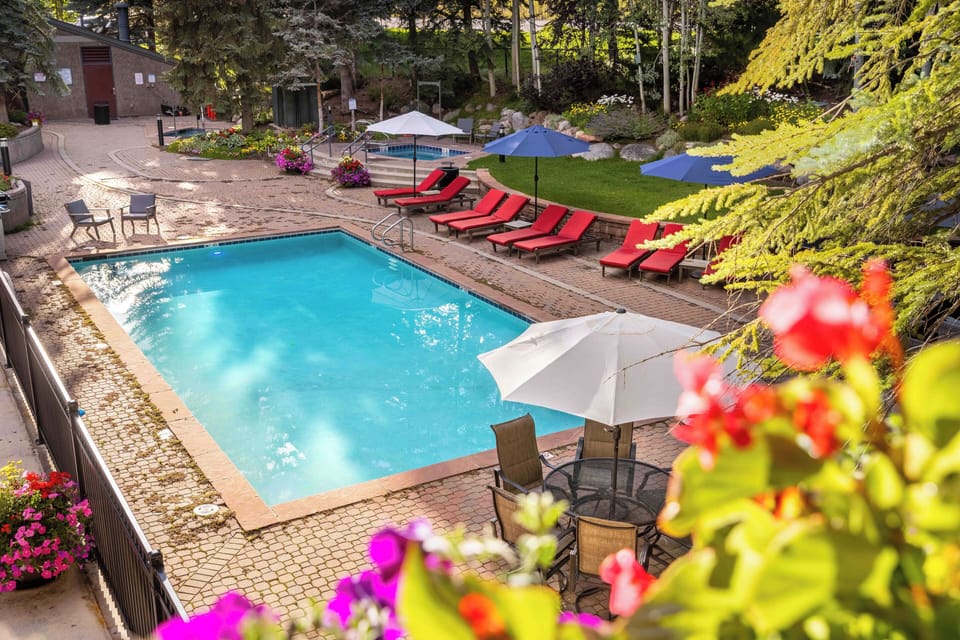 Vantage Point Pool in Summer