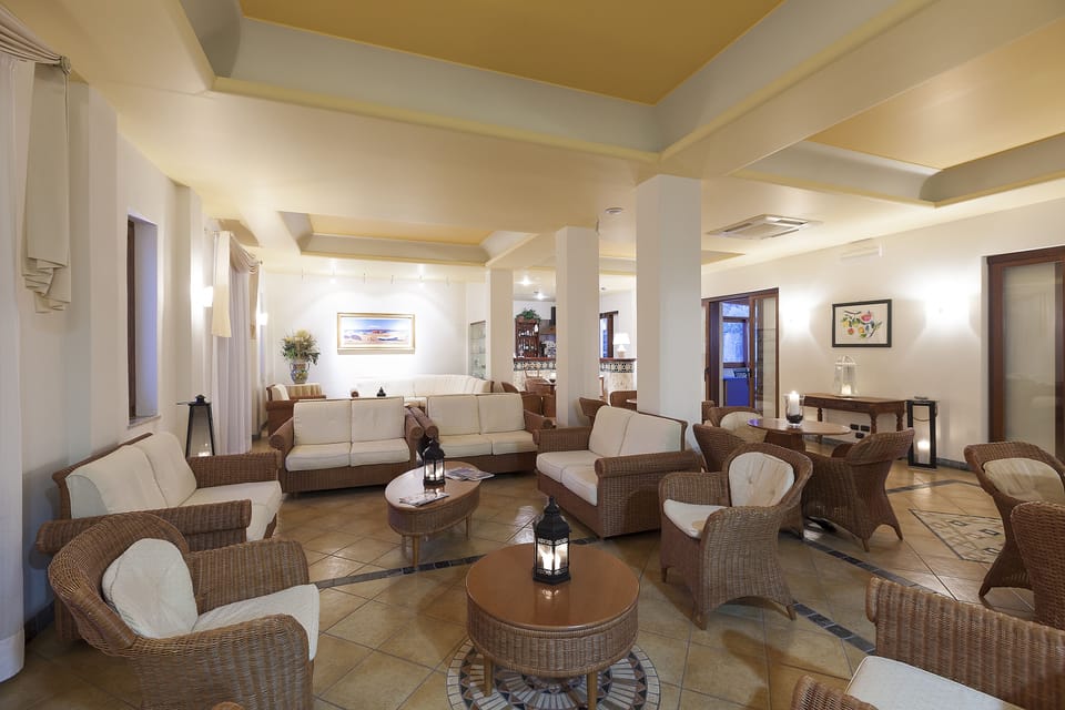 Lobby sitting area