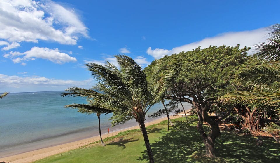 View from the lanai balcony, updated October 2016.