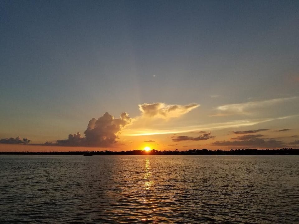 Sunset over Gulf of Mexico