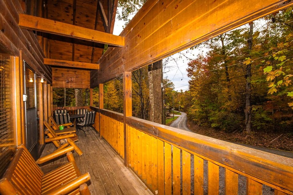 Easy to locate and just 3.5 miles off of US 441 btwn Gatlinburg & Pigeon Forge