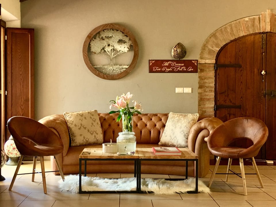 Lobby sitting area