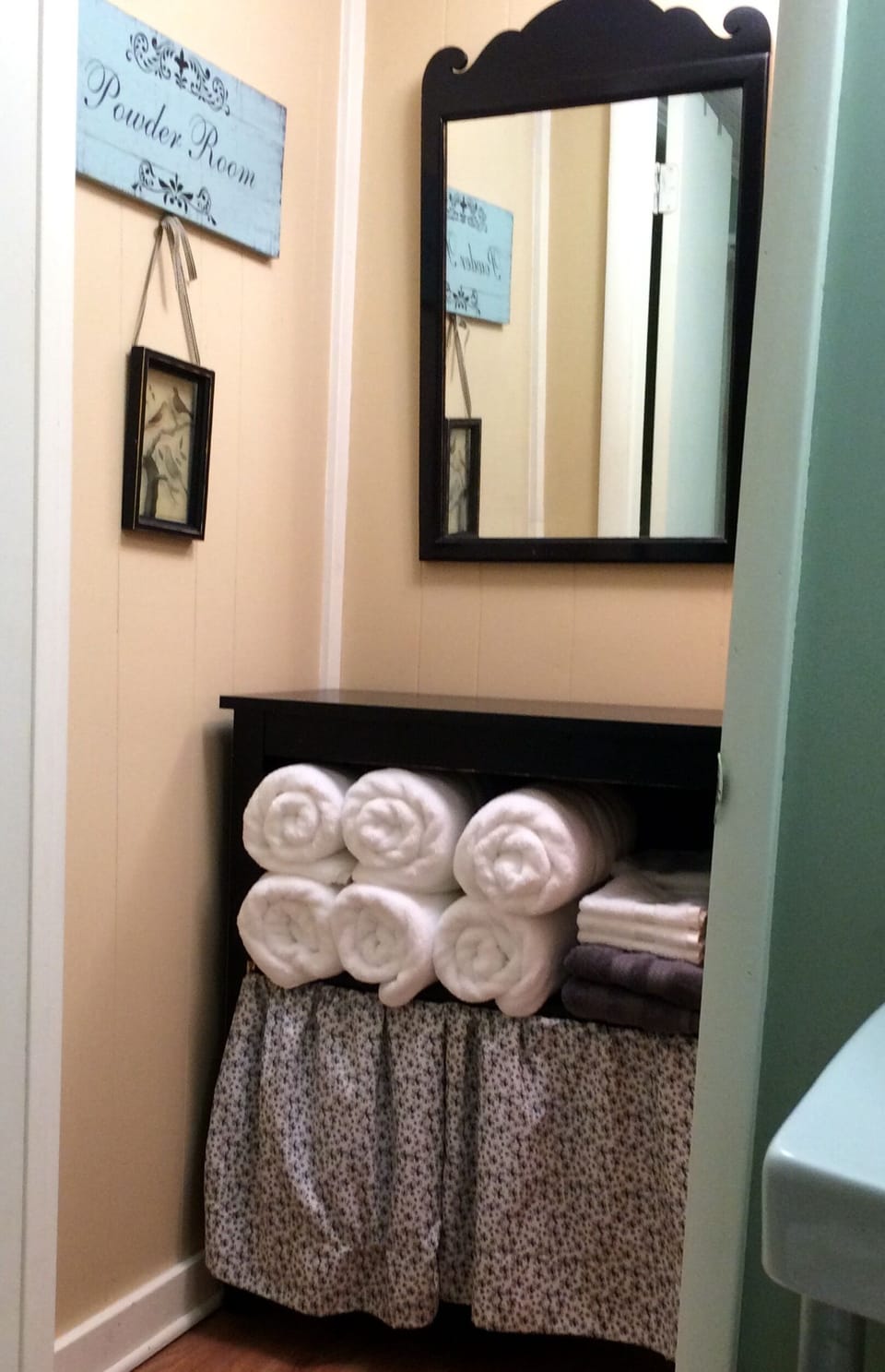 Plush bath linens