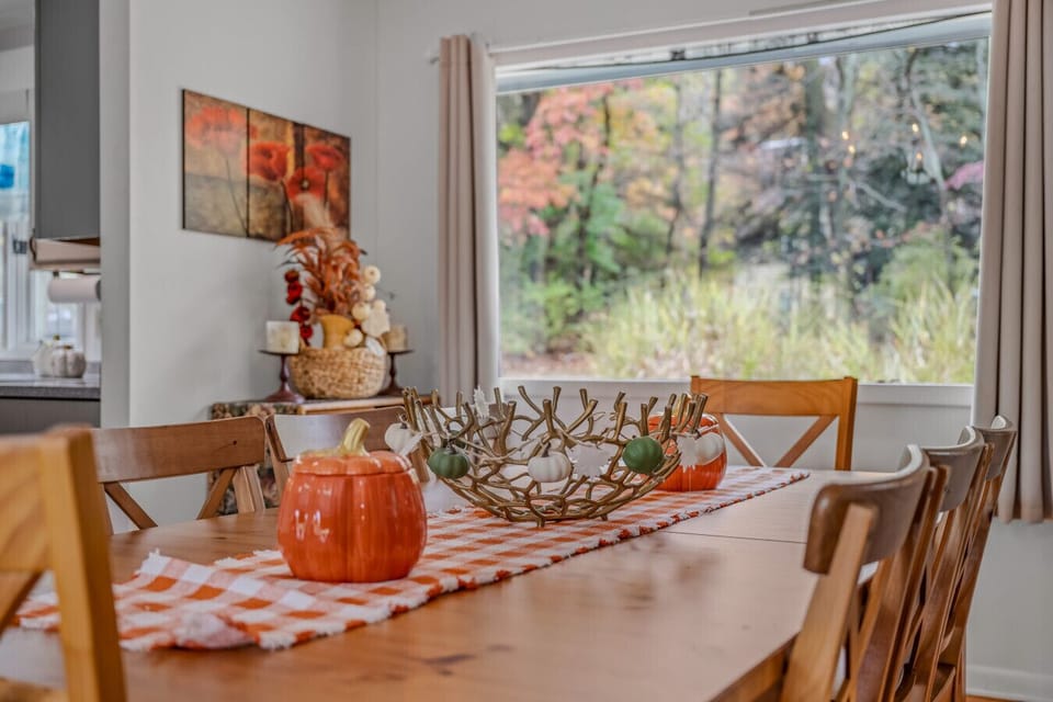 Large dining table