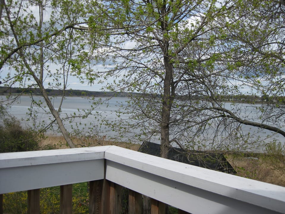 From balcony off second floor deck