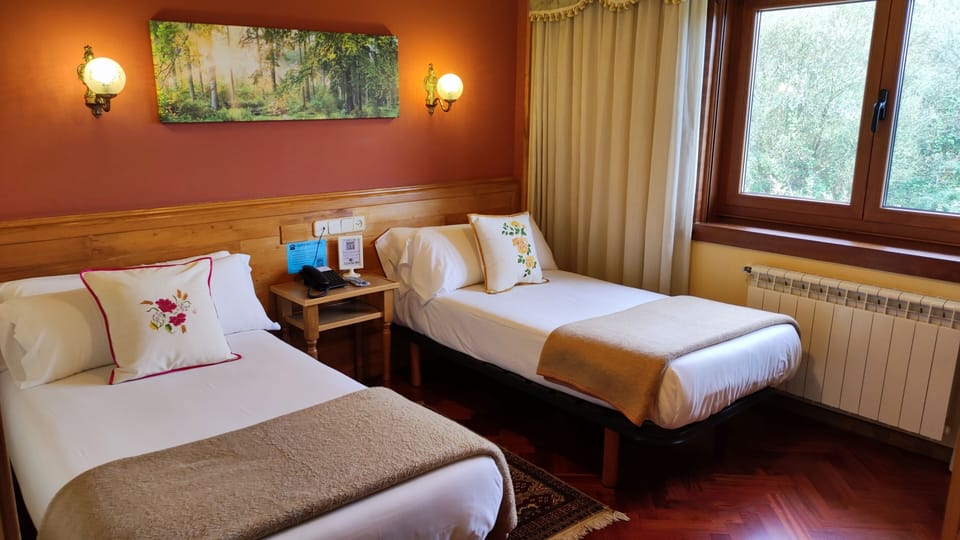 Twin Room | In-room safe, desk, soundproofing, iron/ironing board (on request)
