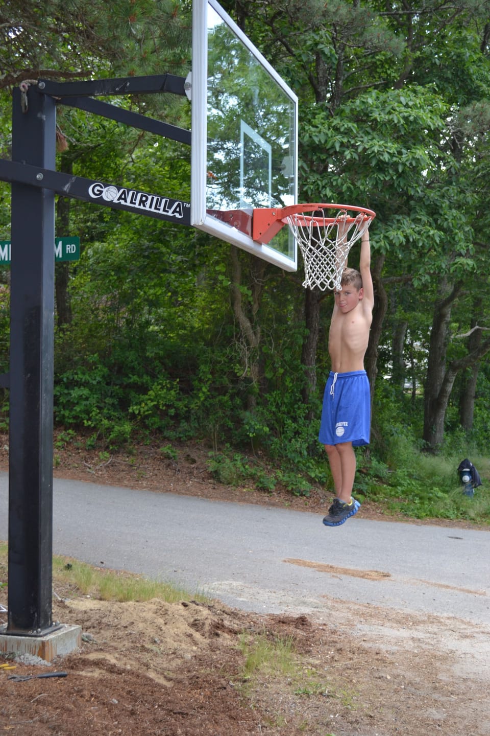 Basketball hoop!
