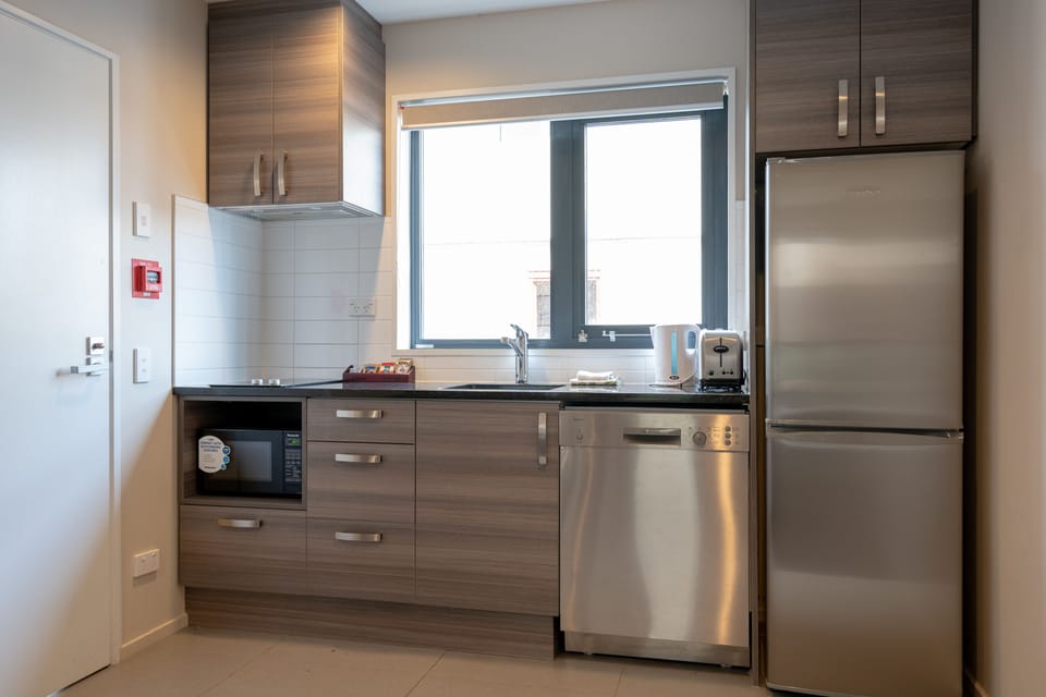 Superior Two Bedroom Apartment | Private kitchen | Coffee/tea maker, microwave, electric kettle, toaster