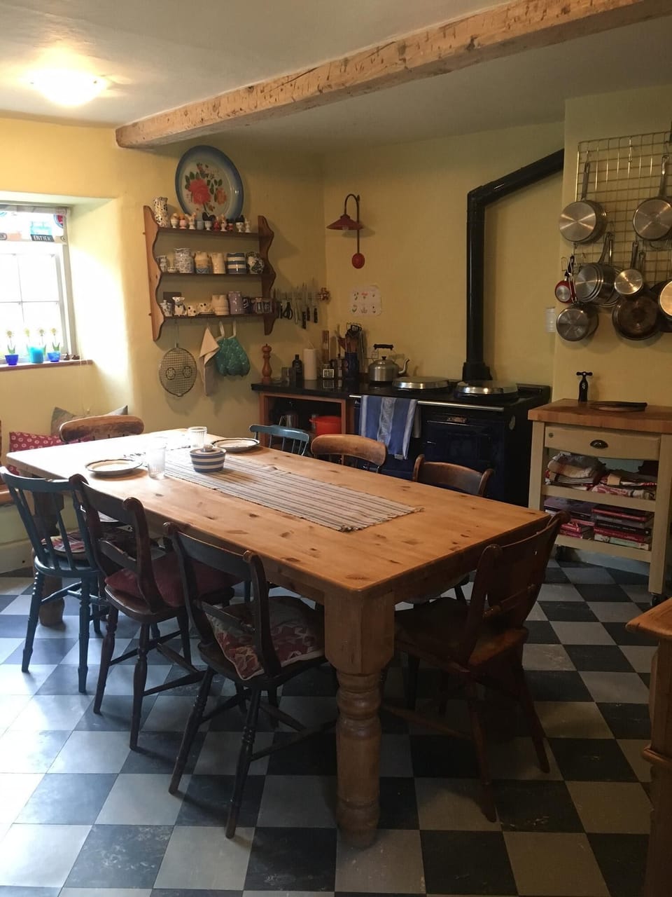 Main kitchen with Aga