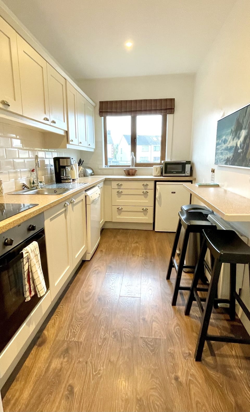 Fully stocked kitchen