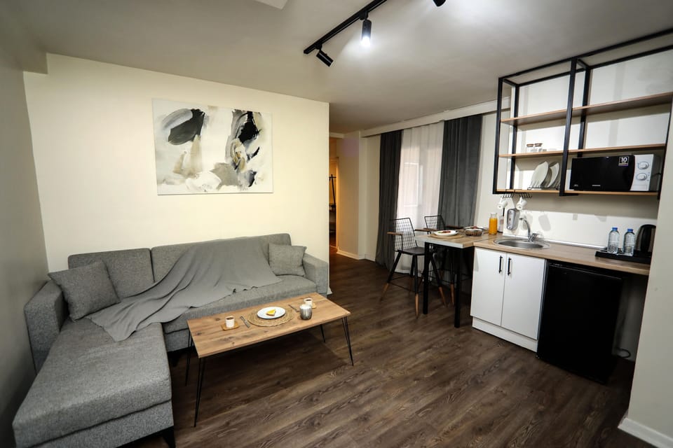 Deluxe Suite | Desk, soundproofing, iron/ironing board, free WiFi
