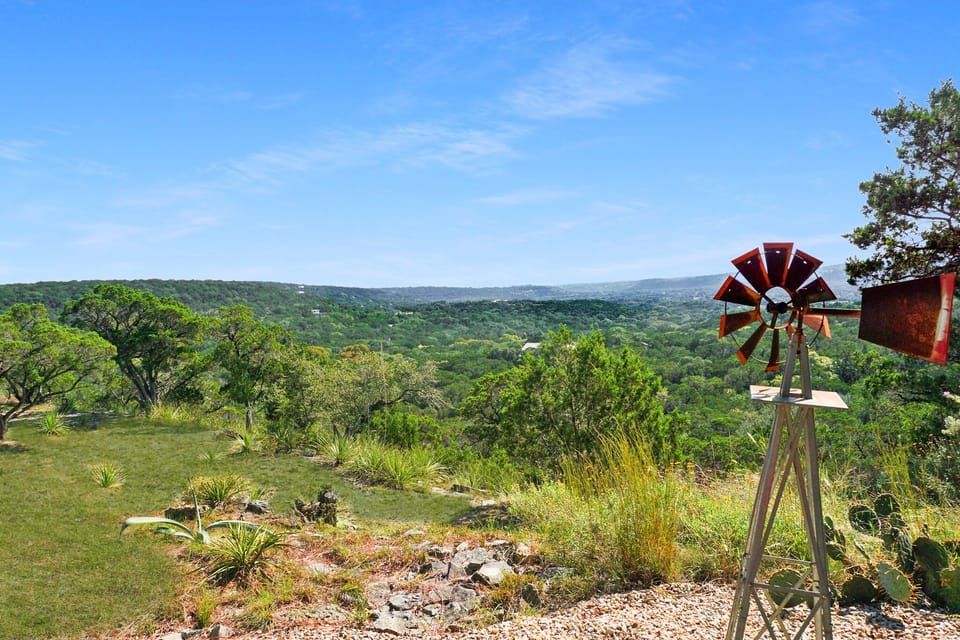 Views for miles and a perfect location for a peaceful getaway.