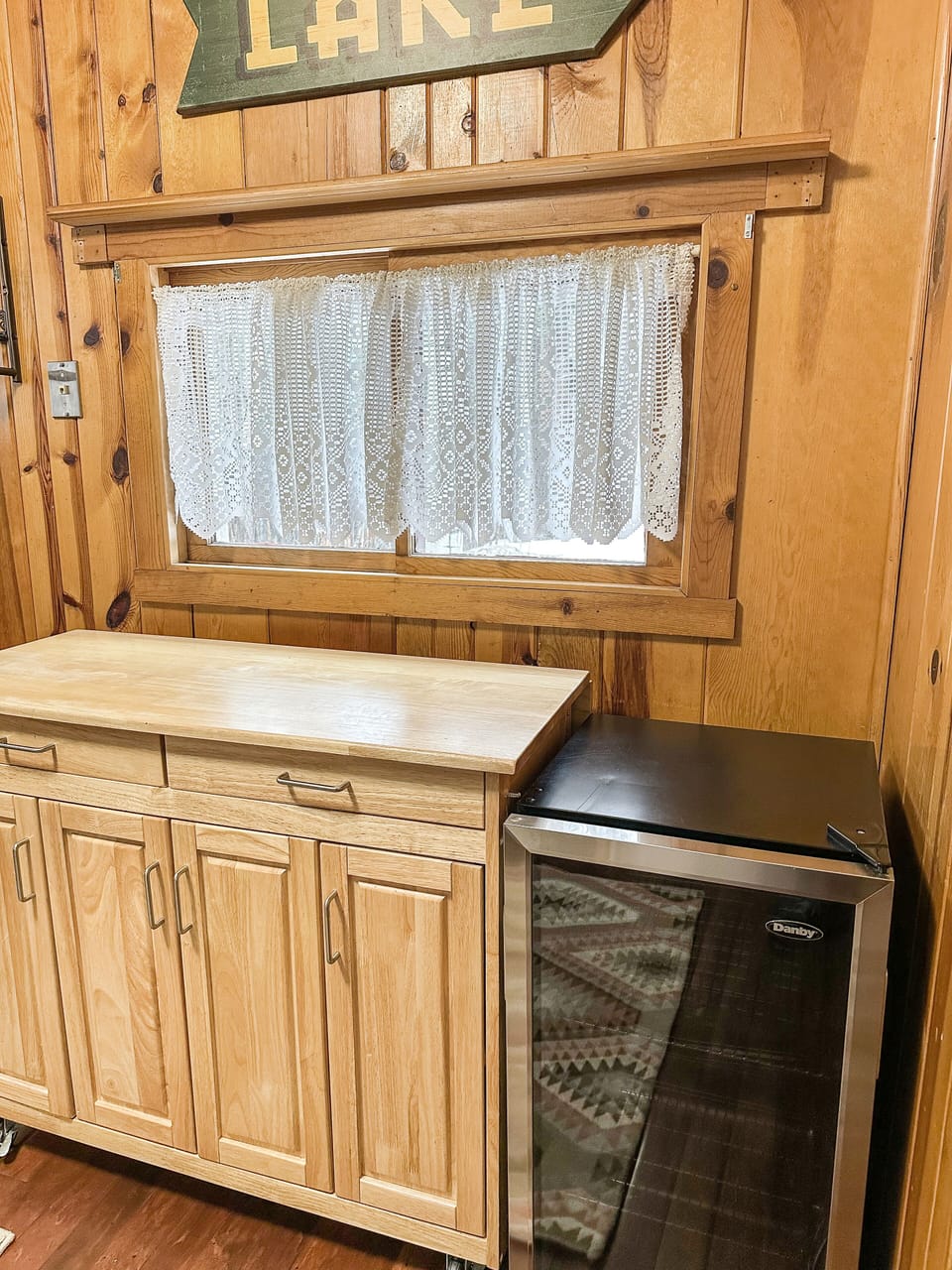 Dedicated beverage fridge 