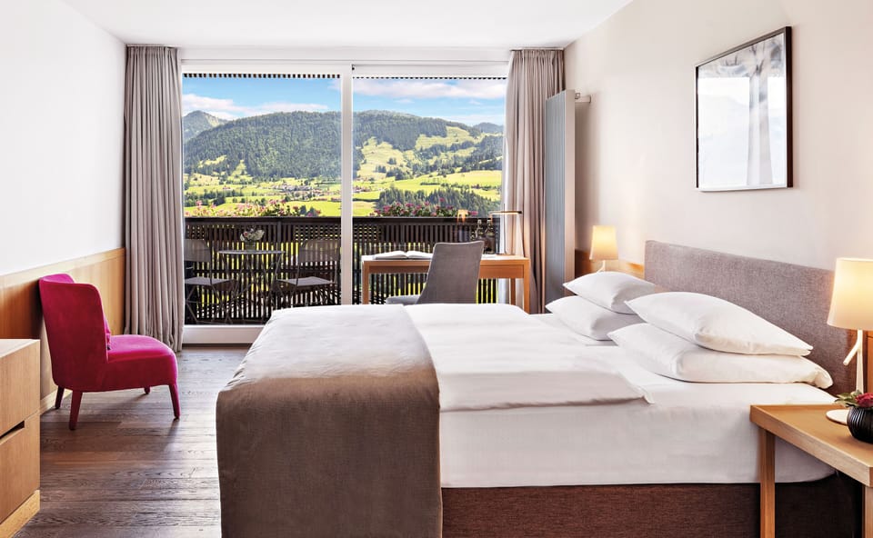 Superior Double Room, Balcony, Mountain View | Minibar, in-room safe, desk, free WiFi