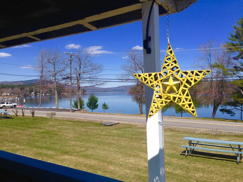 View from porch.