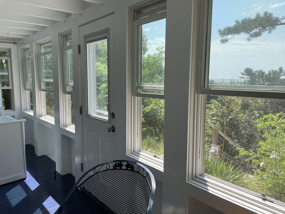 Water Views from The Porch.
