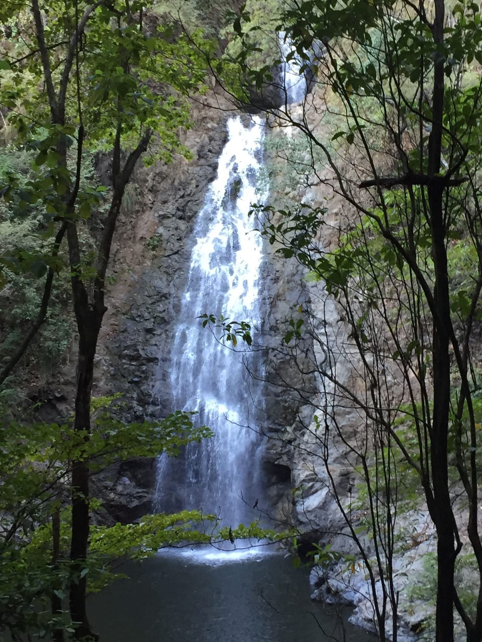The Montezuma waterfall is within walking distance.